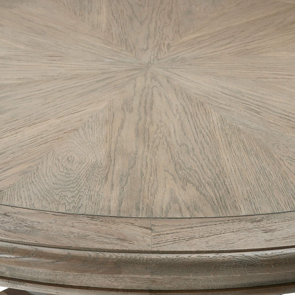 Round Oak Dining Table Belmont 