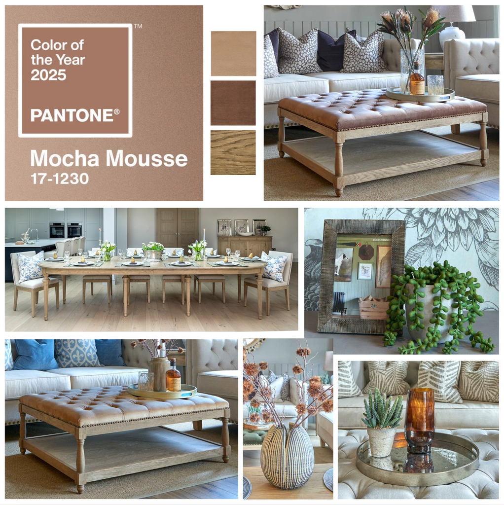 How Will You Refresh Your Home in 2025? The Secret Lies in Mocha Mousse – Pantone’s Colour of the Year!