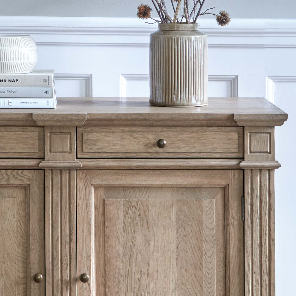 Small Eaton Oak Sideboard