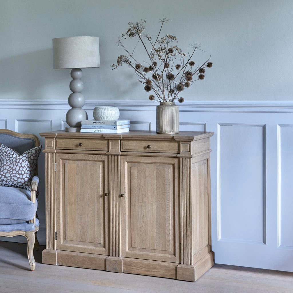 Small Eaton Oak Sideboard