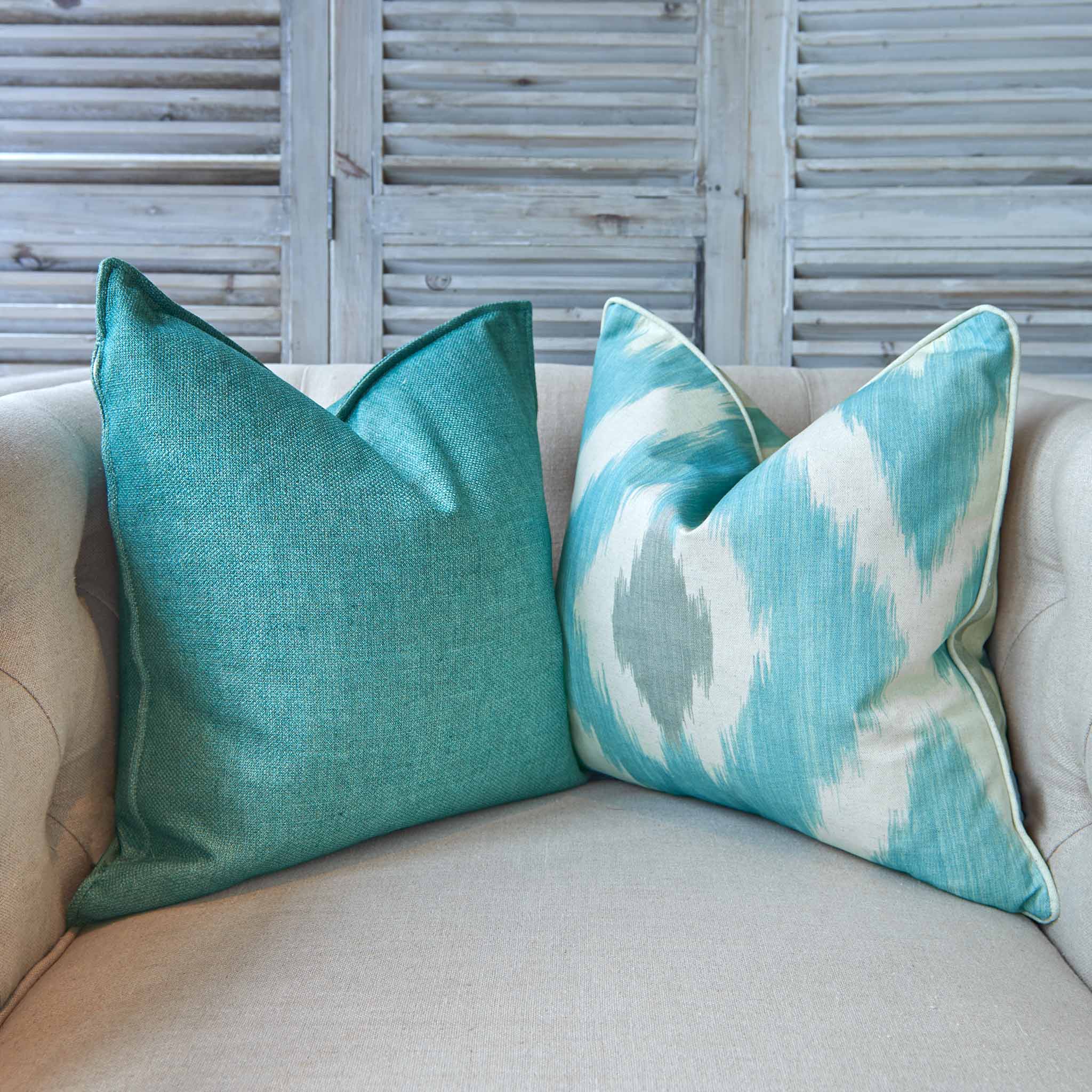 Jerez Seafoam Cushion – La Residence Interiors - Main Image