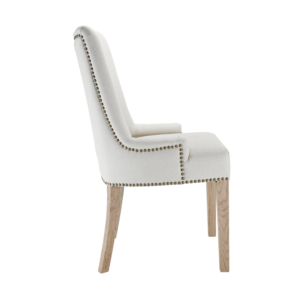 Hamilton dining chair side view